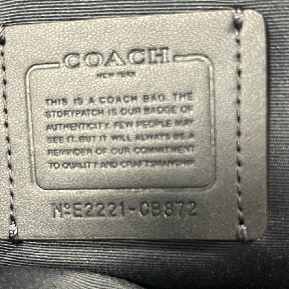 NWOT Coach Jordyn Backpack with Varsity Stripe - Picture 3 of 9
